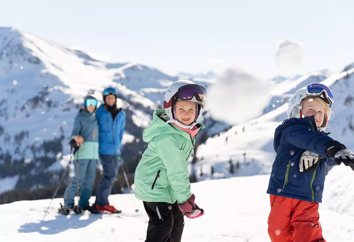 familien urlaub saalbach