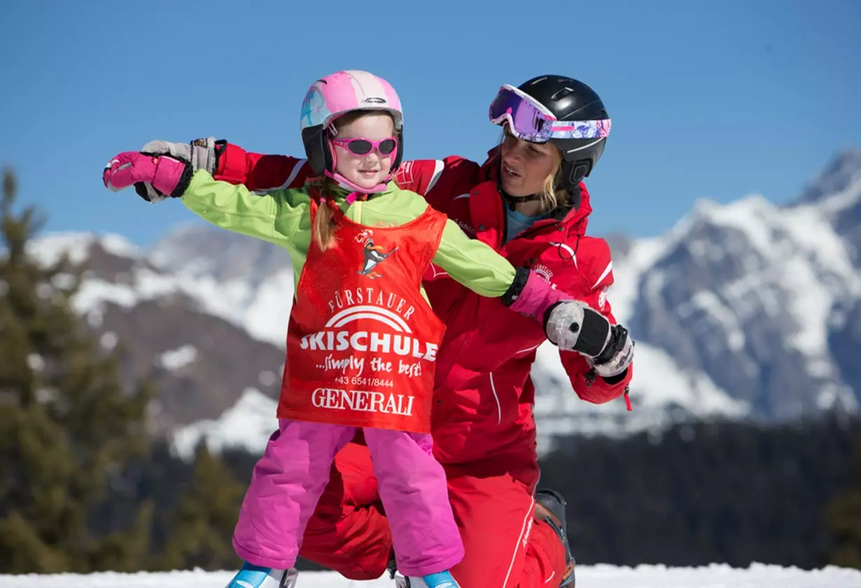 private ski lessons kids