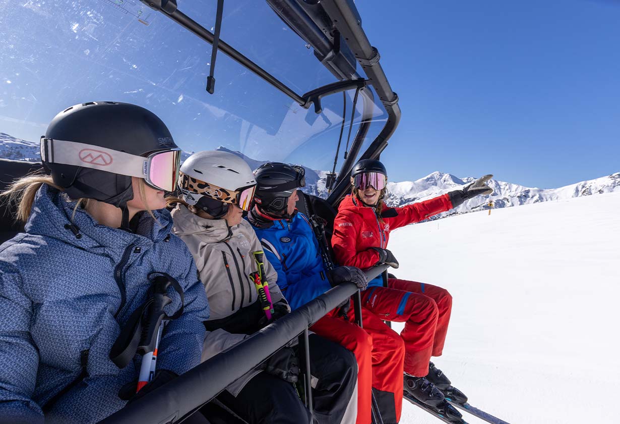 skischool guide saalbach austria